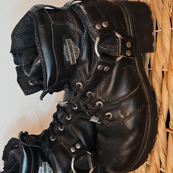 Harley Davidson Womans Jocelyn Riding Boots sz.9 - Picture 2 of 14